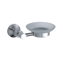 Simple Design Bathroom Accessory Brushed Aluminum  Soap Dish